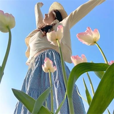 小镇田园风情画